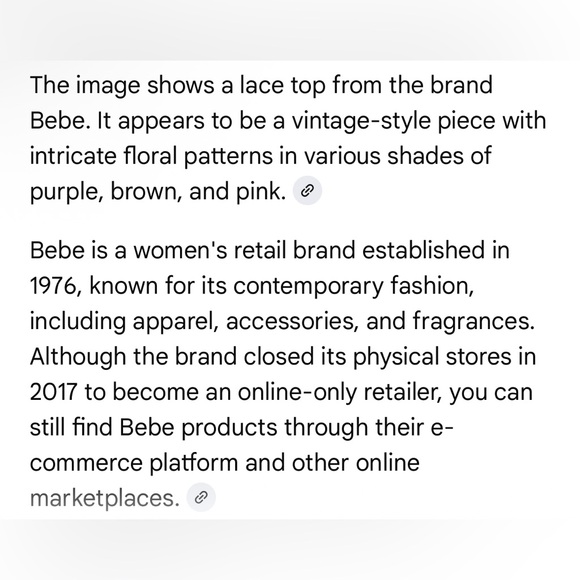 Bebe Y2K Women's Floral Sheer Lace Ruffled Blouse w/ Gold, Wine & Deep Pink Hues - Picture 11 of 16